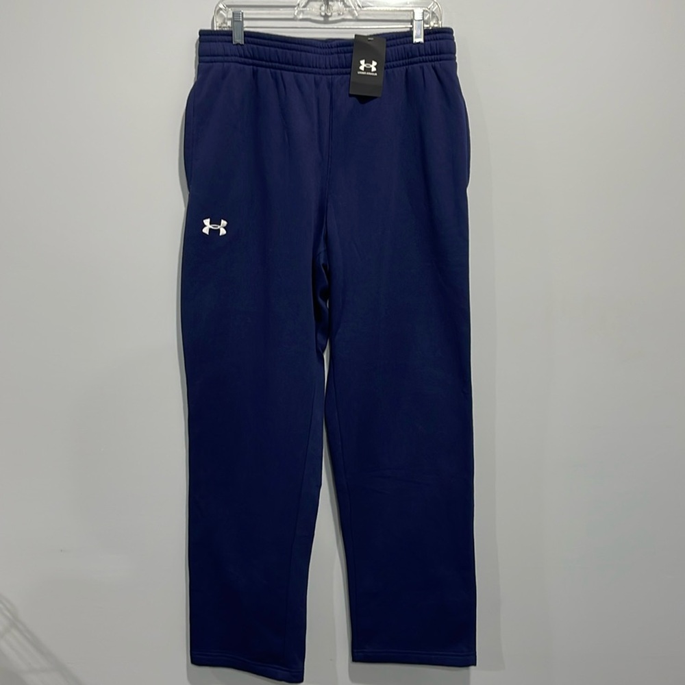 Under Armour men’s size Large blue athletic sweatpants NEW